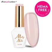MOLLY NAILS MILKY gel lak 135 - Pink Nude