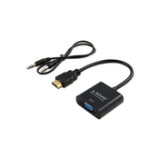 Savio CL-23/B HDMI (M) – VGA adapter