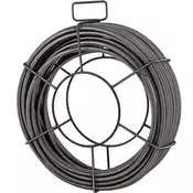 VEVOR Kanalipuhastuse kaabel 1524x10 cm tahke südamikuga