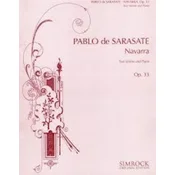 SARASATE:NAVARRA OP.33 2 VIOLINEN UND KLAVIER