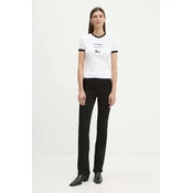 Bombažna kratka majica The Kooples
