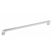 Ročaj za pohištvo, razmik 320 mm, kromast - Kromasta - 24 - Aluminij - Sapho