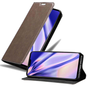 Cadorabo Cadorabo Ohišje, združljivo z LG G8 ThinQ v kavovinsko rdeča - Zaščitni ovitek z magnetnim zapiranjem, stoječo funkcijo in režo za kartice, (20549053)