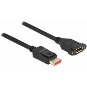 DELOCK DisplayPort kabel 1 m, 8K 60Hz, 87095