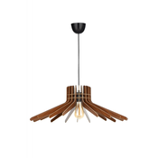 Opviq Luster Boomerang Walnut, MDF, Braon