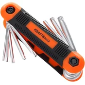 shumee 8-DELNI ZLOŽLJIVI TORX KLJUČI KD11935