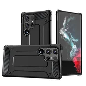HURTEL Oklepni hibridni ovitek za Xiaomi Redmi Note 14 5G Hybrid Armour - črn
