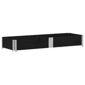 vidaXL vidaXL Paletni okvir črn 150x50 cm trdna borovina, (5000152536)