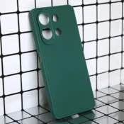Maska 3D Camera za Xiaomi Redmi Note 13 4G (EU) tamno zelena.