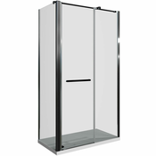 ARMAL pravokotna tuš kabina Modul 80 (MODUL K 110x80), (krom profili, prozorno steklo)