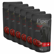 Vrečka Piper Platinum Pure govedina in rjavi riž 6x150 g