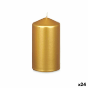 slomart sveča zlat 7 x 13 x 7 cm (24 kosov)