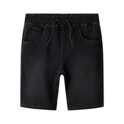 TWO SOON Kavbojke črn denim