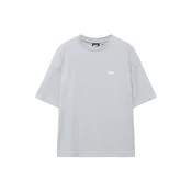 Pull&Bear Majica STWD  golobje modra / bela