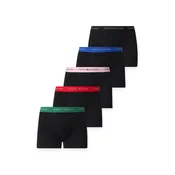 Tommy Hilfiger Underwear Boksarice temno zelena / roza / rdeča / črna