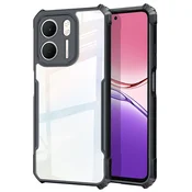 Overboard Ovitek za Oppo A5x, hibridni z zaščito pred padci, črn