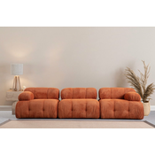 ATELIER DEL SOFA Sofa trosed Petite 3 Orange