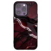 Silikonski črni ovitek za Apple iPhone 14 Pro - Cherry stone