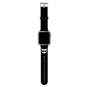 Karl Lagerfeld Karl Lagerfeld etui za Apple Watch 42/44/45mm Choupette Heads, silikon, črna
