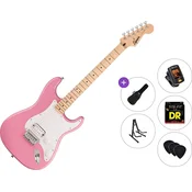 Fender Squier Sonic Stratocaster HT H MN Standard SET Flash Pink Električna gitara