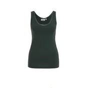 WE Fashion Top temno zelena