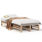 vidaXL vidaXL Posteljni okvir 90x190 cm trdna borovina, (21292532)