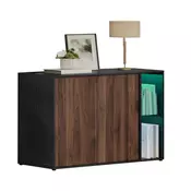 Songmics omara 391x1001x711 cm Črna