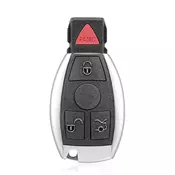 888 CAR ACCESSORIES Kućište oklop ključa 3+1 dugmeta za Mercedes Cl/Clk/Cls