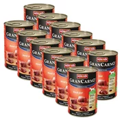 Konzerva GranCarno Original Adult z govedino - 12x400 g