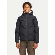 Jack & Jones Junior Zimska jakna Slay 12261353 Črna Regular Fit