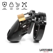 KLETKA ZA PENIS Latetobed Cage Universal Short Black