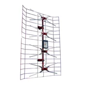 Spoljna panelna antena sa pojacalom V2.0 15-32db UHF/VHF/DVB-T2 FO