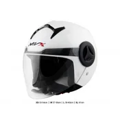Kaciga za motor velicina L-MVX 59-60 cm P5 Jet Open Face Simpli vizir bela