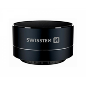 SWISSTEN Bluetooth zvučnik i-METAL crni