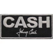 Johnny Cash Block Iron-On Patch