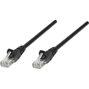 Intellinet RJ45 mrežni prikljucni kabel CAT 6 S/FTP [1x RJ45-utikac - 1x RJ45-utikac] 15 m crni, pozlaceni kontakti, Intellinet