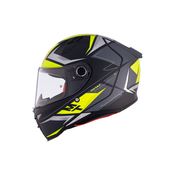 Integrální helma na motorku MT REVENGE 2 S HATAX C3 cerno-šedo-žlutá
