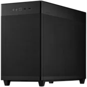 ASUS Prime AP201 MicroATX Case Black - stylish 33-liter MicroATX case with tool-free side panels and a quasi-filter mesh, with support for 360 mm coolers, graphics cards up to 338 mm long, and standard ATX PSUs - 90DC00G0-B39000