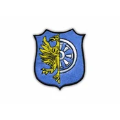 shumee Našitek grba mesta Krapkowic - magnetna podlaga - vezen našitek/značka/emblem