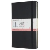 MOLESKINE MOLESKINE sketchbook bullet notebook, L/A5, 120g/m2, črn, (21655033)