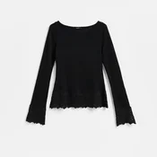 Reserved - Bluza s cipkom