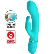 PRETTY LOVE PRETTY LOVE - SCOCCO TURQUOISE RABBIT VIBRATOR, (22117063)