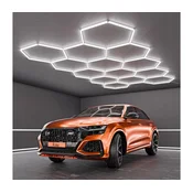 LED stropno svetlo LED/570W/85-265V 4000K 522x298 cm CRI 90 IP54 belo