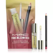 MAC Cosmetics Kits Pink Blow Kiss Lip Combo darilni set za ustnice