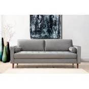 Atelier del Sofa Trosed Rome 90x70x215cm Svetlosivi