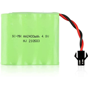 1 Piece Rechargeable Battery 4.8V Ni-Mh 2400 mAh for Remote Car Control