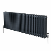 MONSTER Tradicionalni radiator s 3 stebri - 600 x 1462 mm - antracitno siva, (21569818)