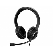 126-15 MiniJack Chat Headset crno