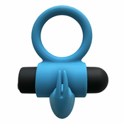 Virgite – Rechargeable Vibrating Ring E9 - Modra