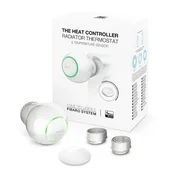 FIBARO Fibaro začetni paket za nadzor ogrevanja ZW5 EU - pametni termostat z več conami, bele barve, podpora za iOS in Android